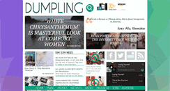 Desktop Screenshot of dumplingmag.com